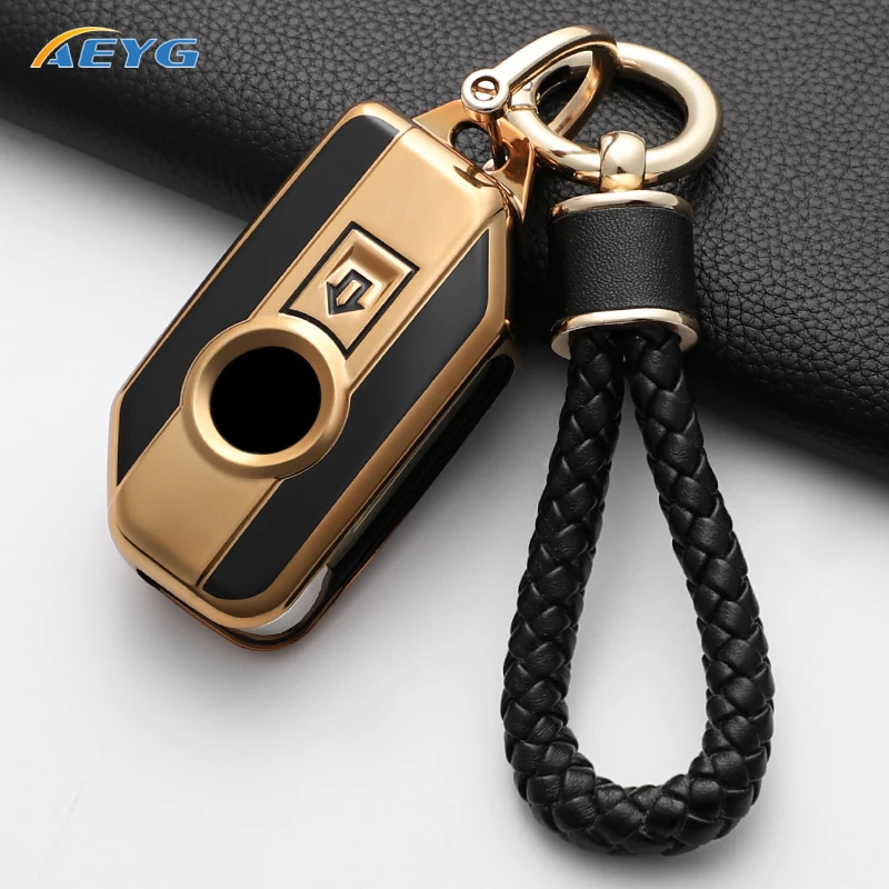 TPU Car Remote Key Case Cover For BMW R1200GS R1250GS R1200RT K1600 GTGTL F850GS F750GS C400GT F900R F900XR R1200RS K1600GT