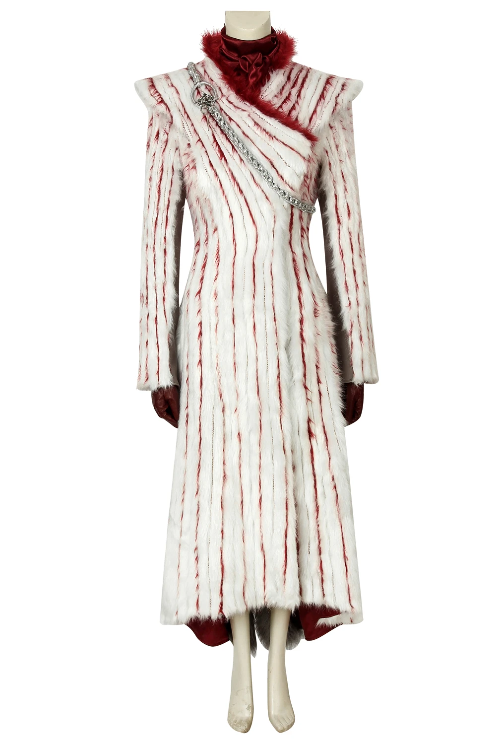 Targaryen-女性のためのテレビシリーズのコスプレコスチューム,8シーズンのパーティードレス,ハロウィーン,カーニバル,冬