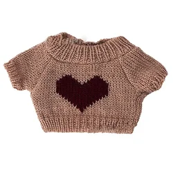 20cm Doll Sweaters Fashion Knitted Coat Winter Warm Tops Sweaters Outfits Kid Gifts Toys DIY Doll Clothes Accessories