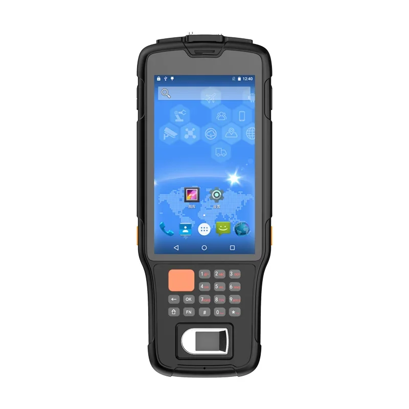 4G LTE Wireless Handheld Terminal Biometric Fingerprint Tablet Bio metric Device Fingerprint Wireless Finger print Scanner