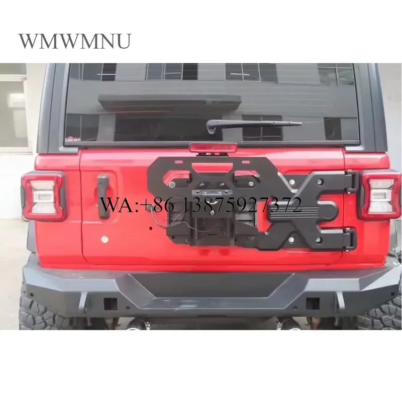 Wmwmnu Lantsun JL1132 Aluminum Alloy Spare Tire Bracket Carrier for JL 2018+