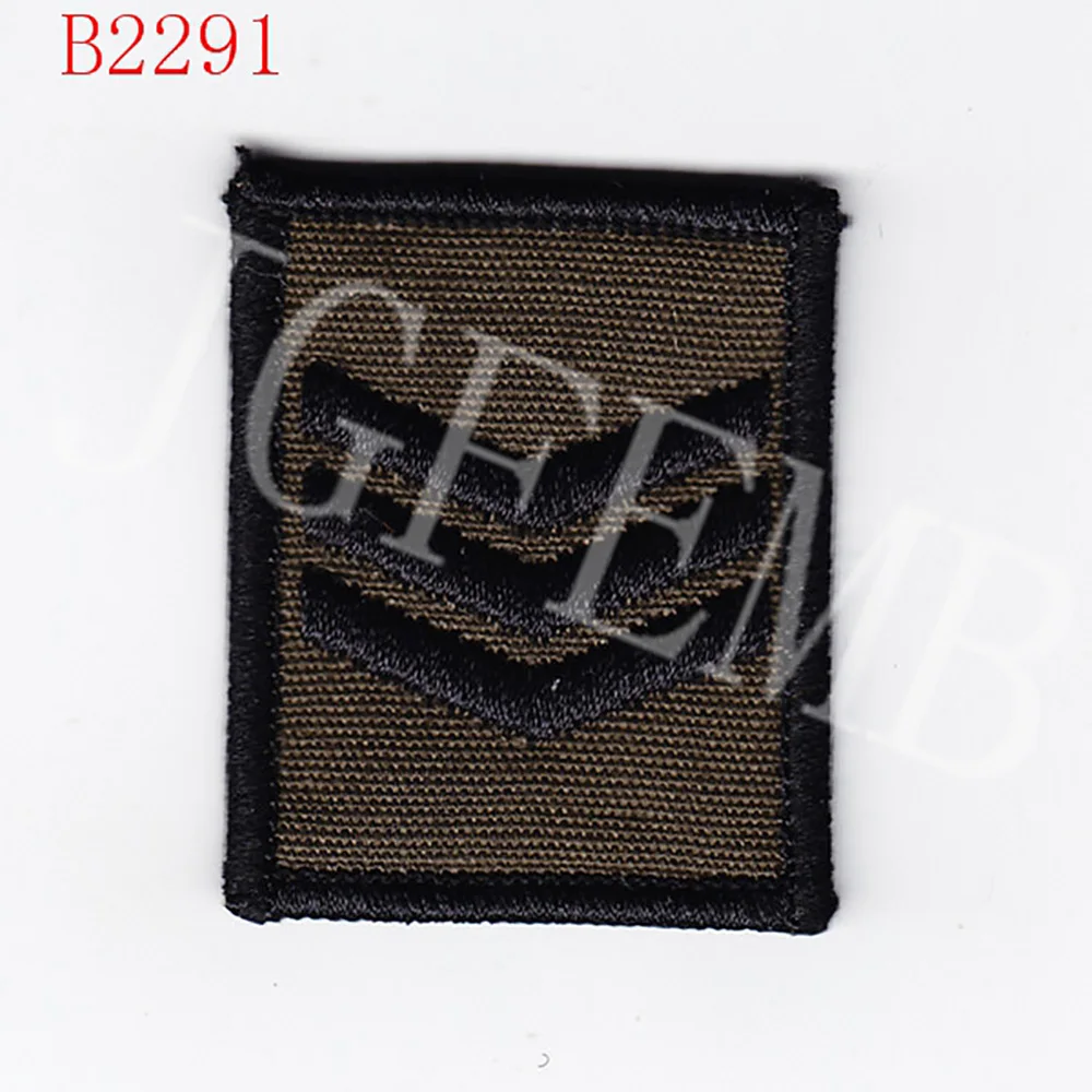 Green British Army MTP Hat Embroidery Patch