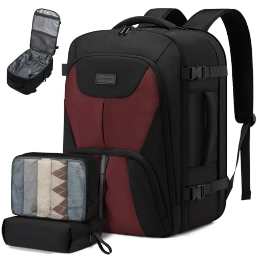 

Travel Carry on Backpack for Men WomenExpandable 40L Extra Large Travel Laptop Backpack Water Resistant Durable TSA Airline App