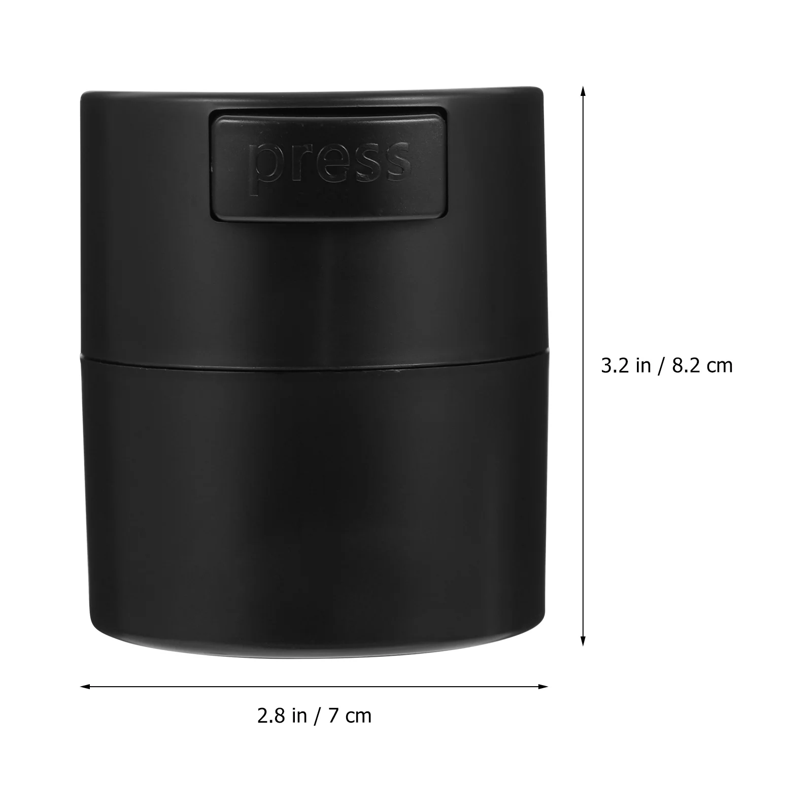 الغراء تخزين جرة ل رمش تمديد حاوية محكمة الغلق الرطوبة برهان الصحافة نوع ختم جرة رمش تطعيم أداة لاش #6