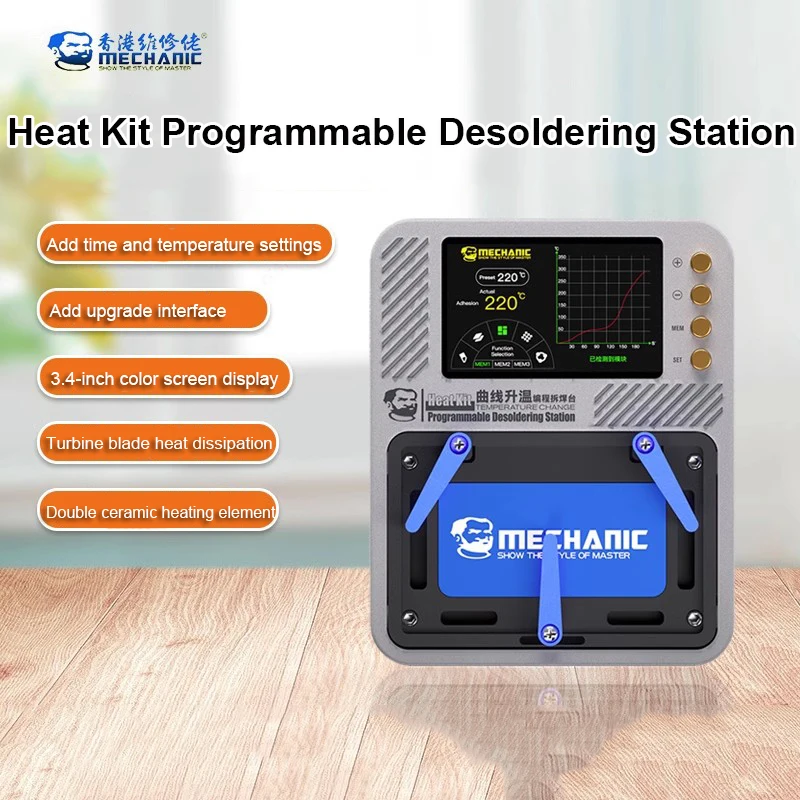 MECHANIC Heat Kit Intelligent Temperature Control Preheating Platform For iPhone X/XS/11/12/13/14/15 Pro Max Motherboard Rework