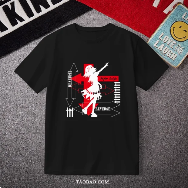 

Японское аниме Touhou Project Sukuna Shinmyoumaru футболка с короткими рукавами летние косплей студенческие свободные топы XT