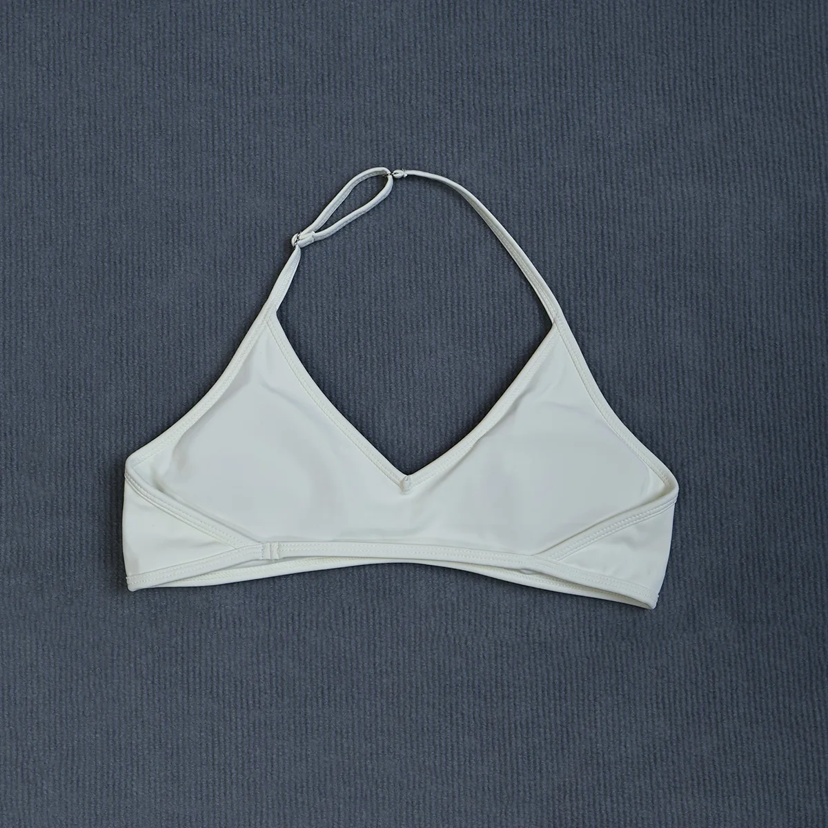 Damen-Sommer-Sport-Yoga-BH mit Neckholder-Ausschnitt, gepolstert, stoßdämpfend, rückenfrei, Crop-Top für Outdoor-Laufen und Fitness – Detail 13
