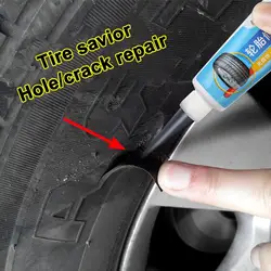 Car Seal Tire Glue Crack Repair Adhesive Rubber Bonding Glue Sidewall Puncture Tire Repair Kits Multifunctional Instant Glue