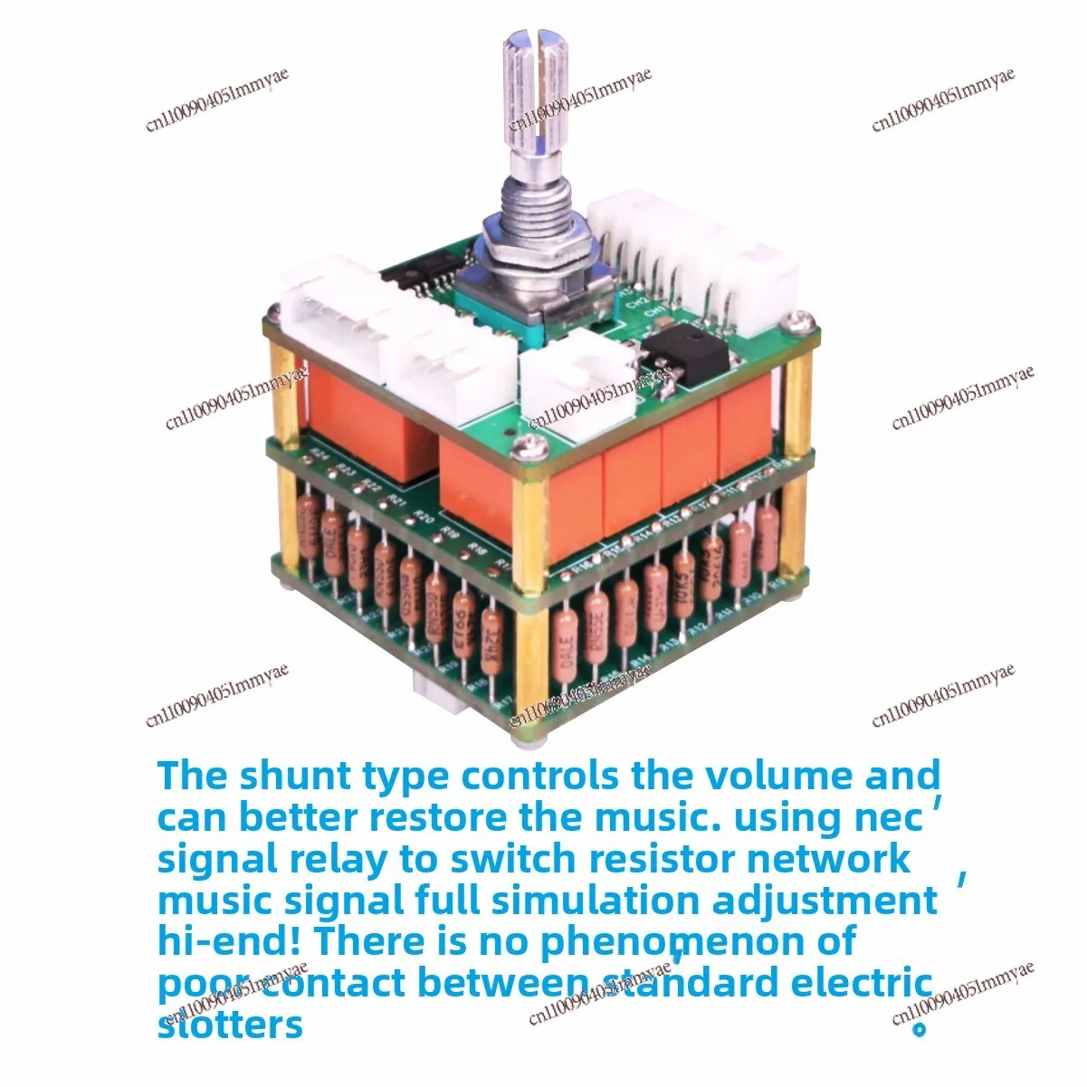 Control Volume Potentiometer 128 Level Bile Machine Front Stage Power Amplifier Remote Control Dual Potentiometer 50K