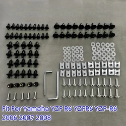 Fairing Bodywork Kit Bolts Screws Fit For Yamaha YZF R6 YZFR6 YZF-R6 2006 2007 2008