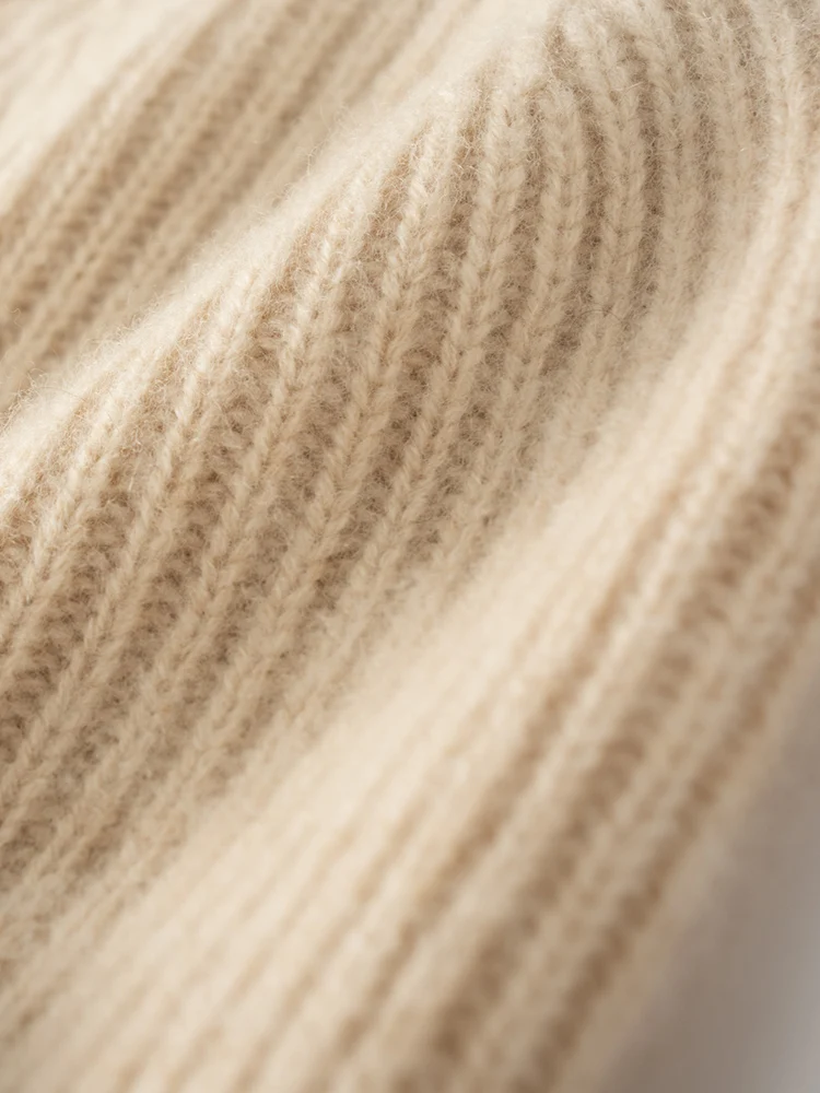 MEETCC женская шапка из 100% кашемира, осенне-зимняя мягкая модная шапка, теплая базовая кепка, шикарный вязаный головной убор премиум-класса, разноцветная шапка