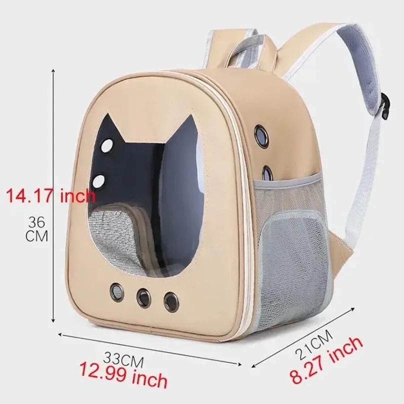 Transparent Cat Carrier Backpack 6