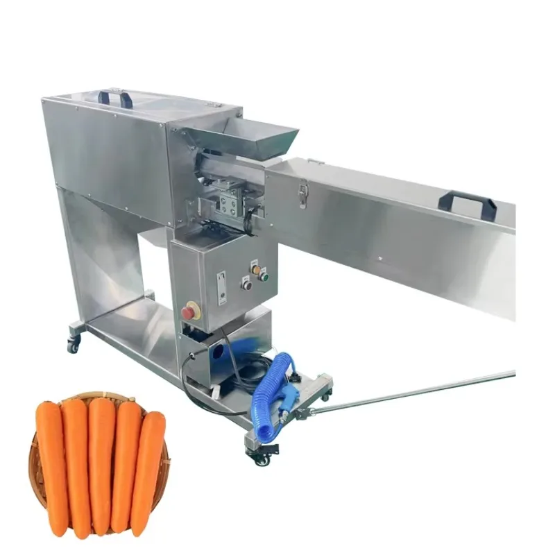 Customized Vegetable Removing Blade Peeling Carrot Skin Cleaning Machine