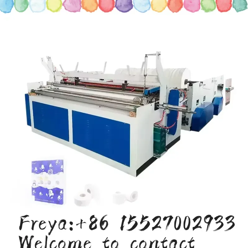 Fully Automatic Toilet Paper Roll Production Line Factory Direct, High-Efficiency Roll Paper Equipment