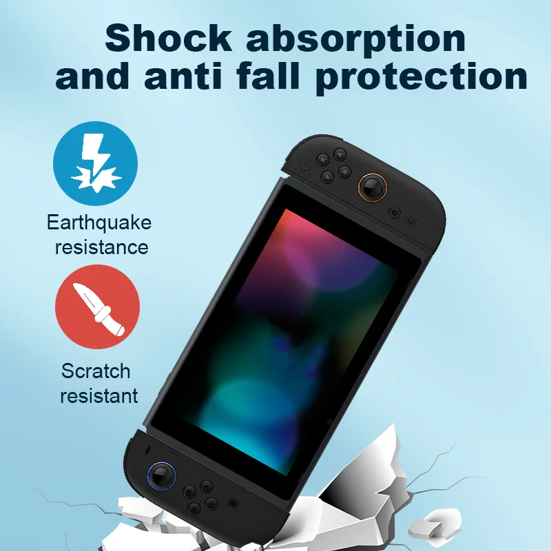 

TPU+PC Protective Case for Switch 2 for NS2 Game Console Protective Case Covers, Easy to Install for Switch TPU+PC Case