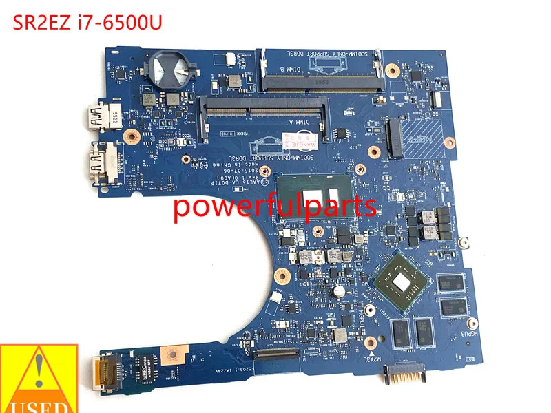 

Working Good For Dell Inspiron 5459 5759 5559 Motherboard SR2EZ I7-6500U CN-0F1J0W 0F1J0W F1J0W AAL15 LA-D071P Tested Ok