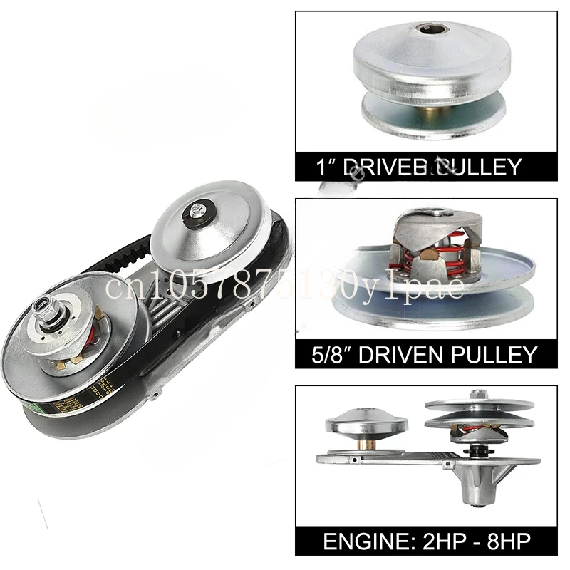 For Torque Converter Kit with 10 and 12 Tooth Sprocket Driver Pulley Used in CVT Gearboxes for Karts Scooters Small Vehicles