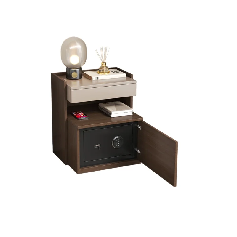 

Итальянский минималистичный умный прикроватный столик, безопасный светильник, роскошный высококачественный многофункциональный светильник с паролем