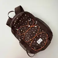 Mochilas estéticas Y2K ligeras para exteriores, Mochilas elegantes a la moda para montañismo, Mochilas para Mujer con diseño cruzado, bolsas informales para uso diario para Mujer