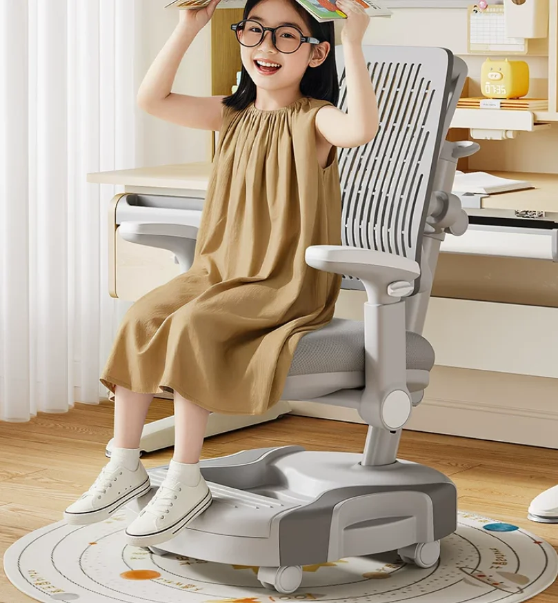 Study Chair Adjustable Lifting Writing Chair Primary and Secondary School Students Correction Sitting Position Book Desk