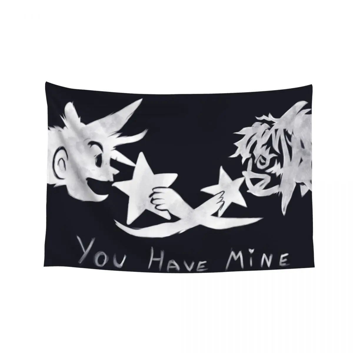 

Sora and Kairi - "You Have Mine" Tapestry Decor Home Decoration Aesthetic Wall Hanging Wall Carpet Wall Tapestry