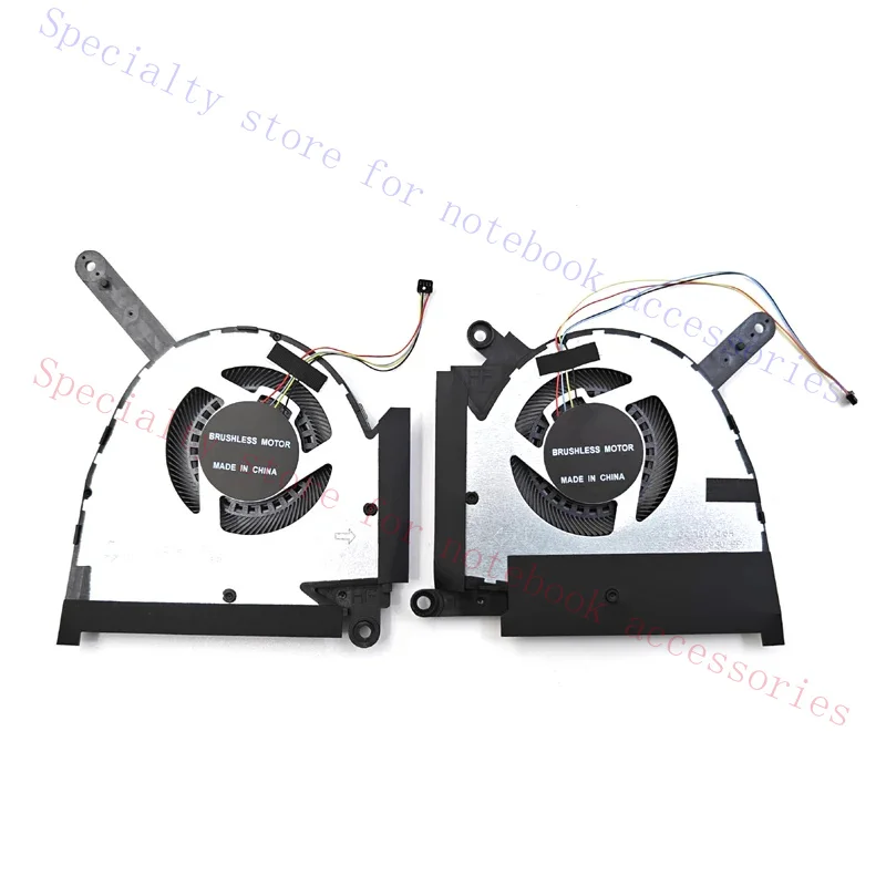New For Asus TUF Dash F15 FX517ZM FX517ZR Laptop CPU & GPU Cooling Fan DC12V