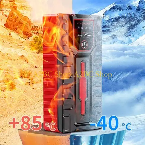 A2BC 12V Portable Car Jump Emergency Power Starter Auto Battery ChargersBuilt-in Emergency LED Flashlight Fast