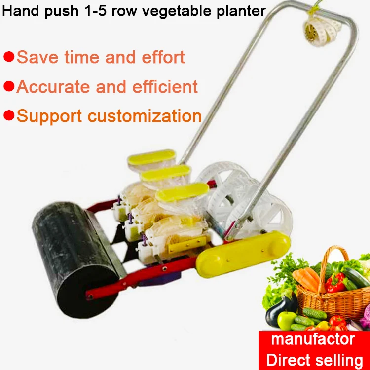 Hot selling Farm garden tool hand push vegetable planter manual onion seeder  seeders for vegetables