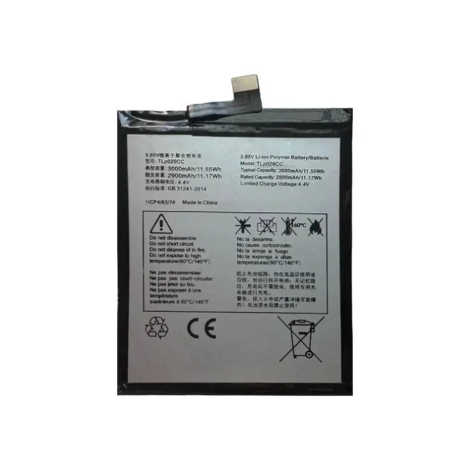 3000Mah For Alcatel One 3V 5099Y 5099A 5099D 5099U 5099I A30 Fierce Plus Mobile Phone Battery TLP029CC Robust High Performance