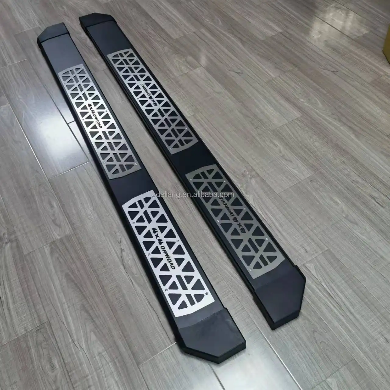 Aluminum 4-Door Running Boards For Jeep Wrangler JL Side Steps For Enhanced Access