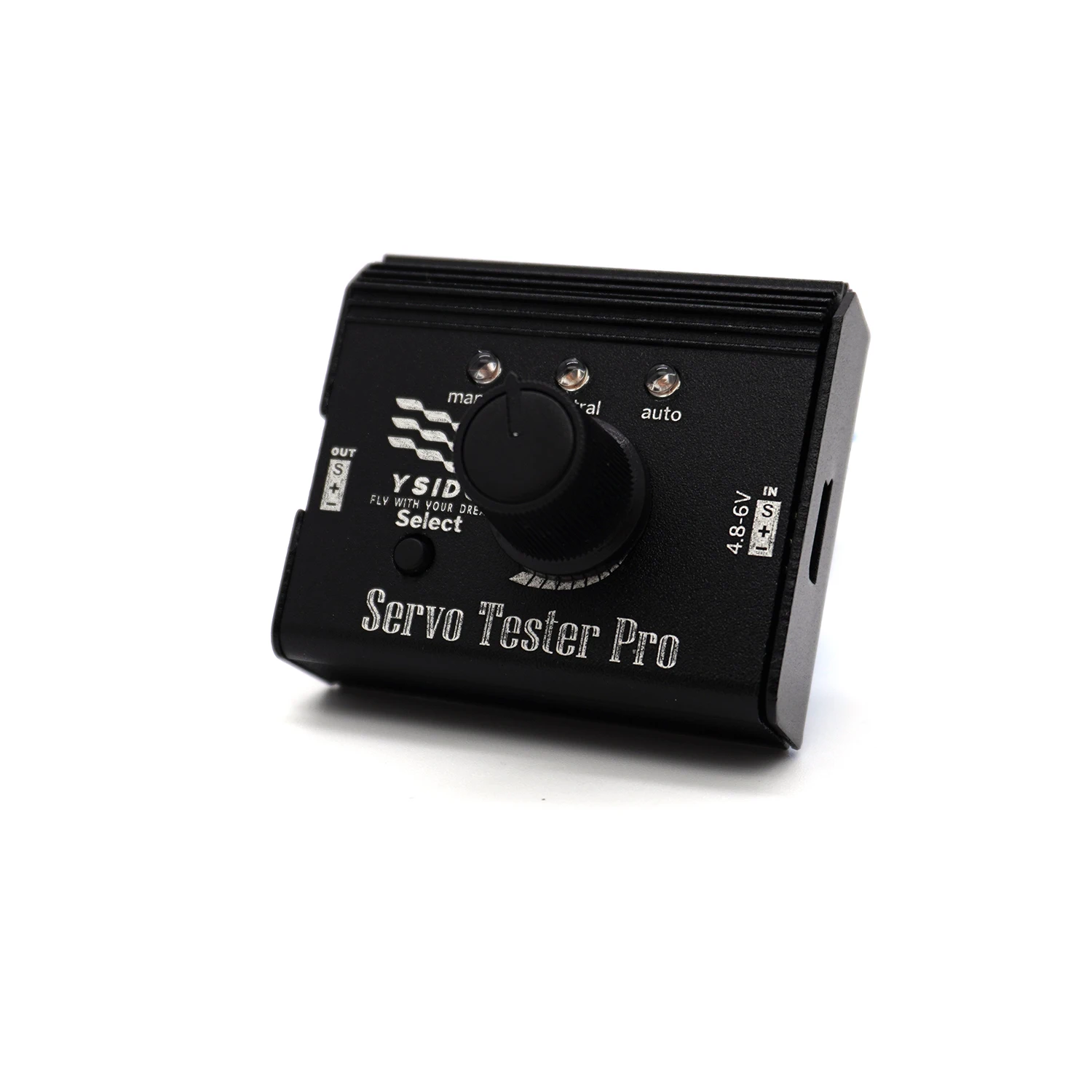 YSIDO Metal Servo Tester Tool ESC Speed Controller Checker 4.8-6.0V for RC FPV Airplane Helicopter Car Boat Model Accessories