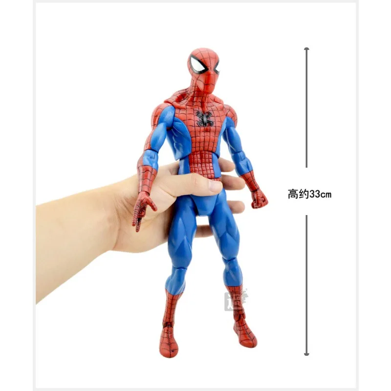 33CM Movable Amazing Spider-Man PVC Statue Action Figurine Desk Collectible Anime Model Toys Figures Gift