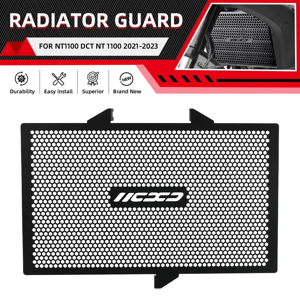 

For Honda NT1100 DCT NT 1100 2021 2022 2023 Radiator Guard Shield Water Tank Protector Grille Net Cover Motorcycle Accessories