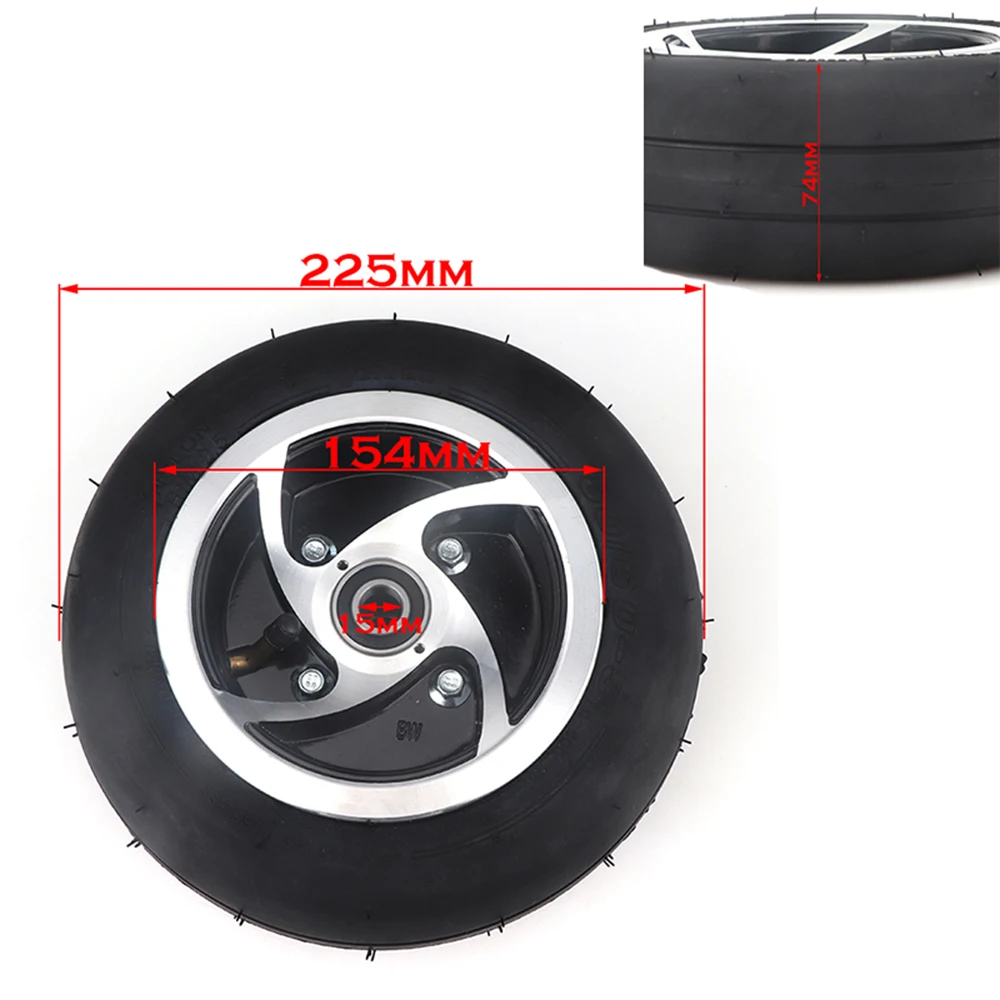 80/60-5 عجلة إطارات دون أنابيب ل Ninebot Mini Pro Karting عجلة أمامية إطار كهربائي للأطفال عجلة كارت الذهاب