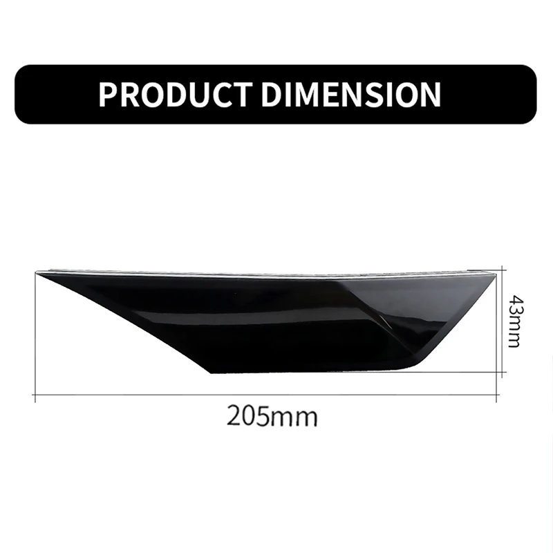 

2 шт. для Honda Civic 10-го поколения 2016-up светодиодный боковой габаритный фонарь дымчатый прозрачный боковой габаритный фонарь габаритный фонарь