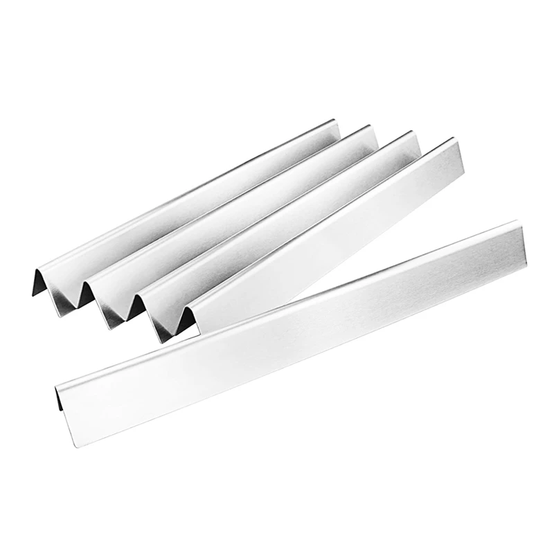 2Pcs 22.5 Inch Heat Plate Stainless Steel Heat Diffuser Gas Grill Spare Part Barbecue Grill Replacement