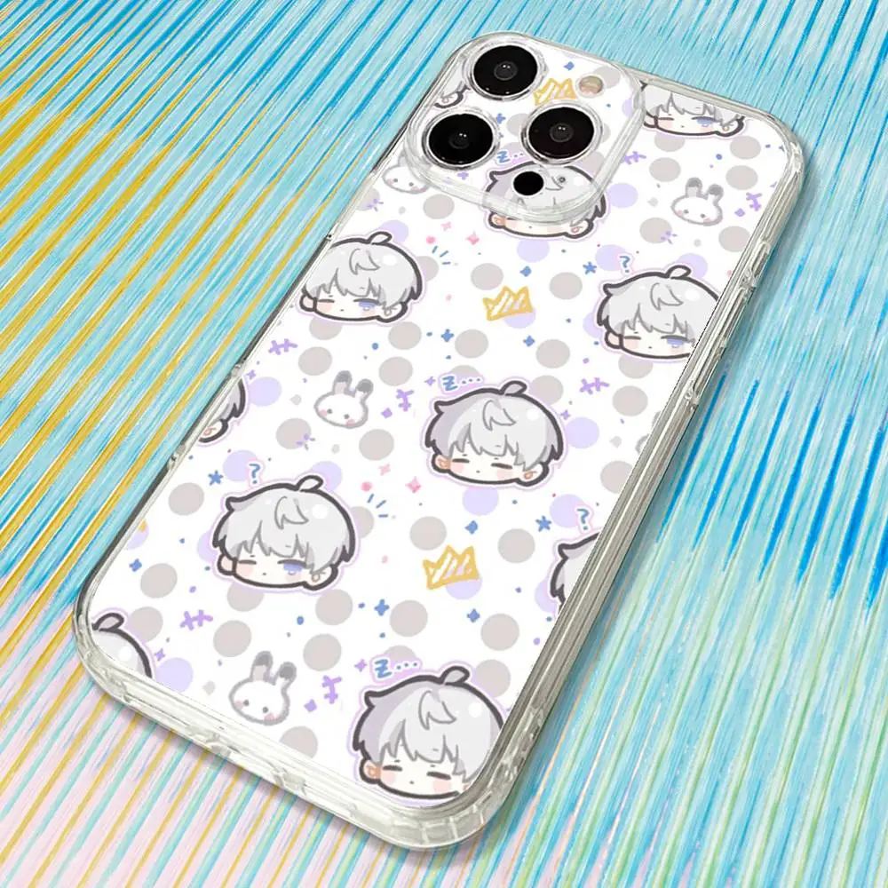 Casing Ponsel Love And Deepspace Untuk iPhone17,16,15,14,13,12,11 Plus,Pro Max Penutup Transparan Lembut