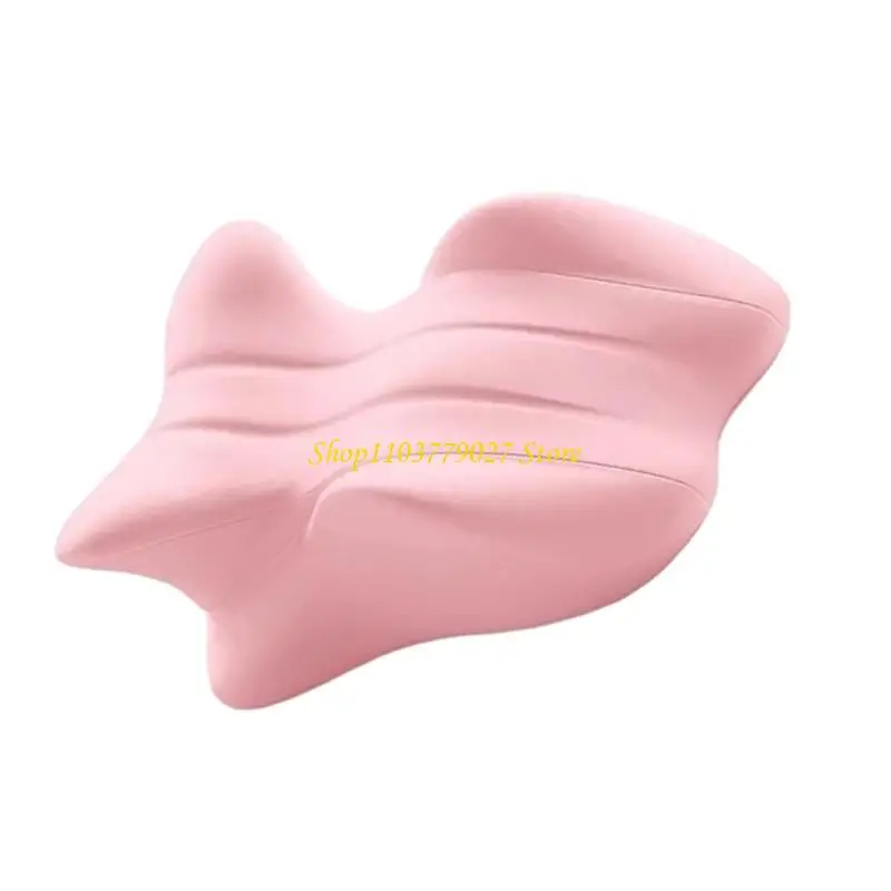 C4DF Washable Chair Backrest Lumbar Support Pillow Sitting Lying Waist Relaxation Cushion Memory Foam Couples Butt Cushion