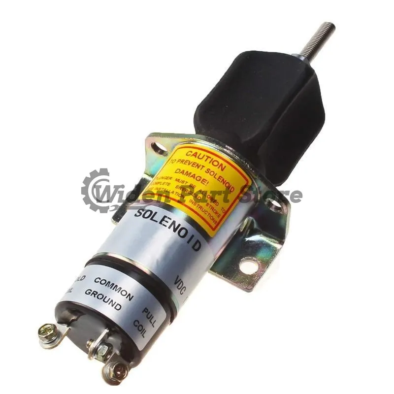 12V Diesel Stop Shut Down Solenoid 1500-2141 1502-12C2U2B2 for Woodward