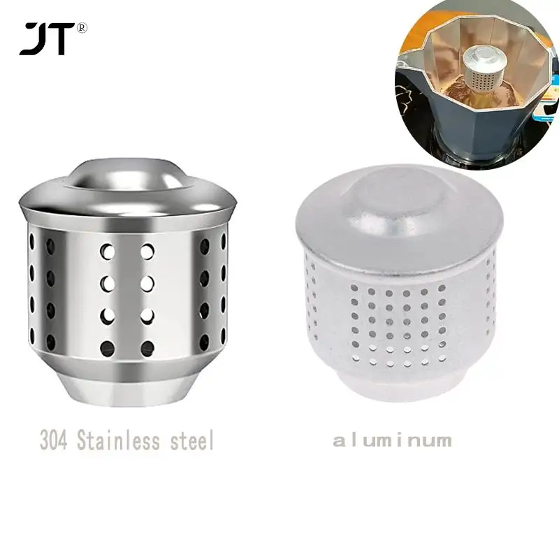 Edelstahl Moka Topf Anti-spray Kappe Herd Espresso Kaffee Maker Zubehör Anti-Splash Ventil Abdeckung