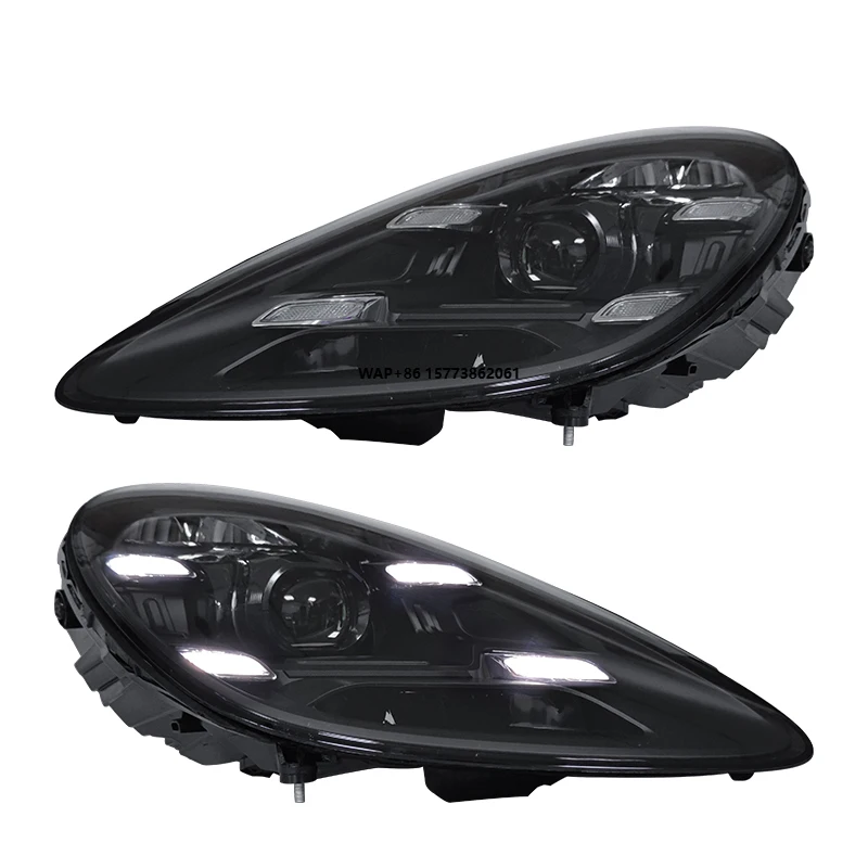 

2 Pieces for Cayman 718 982 2016 -2023 Head Front Light Boxster Head Lamp Upgrade Matrix LED Headlights Assembly DRL