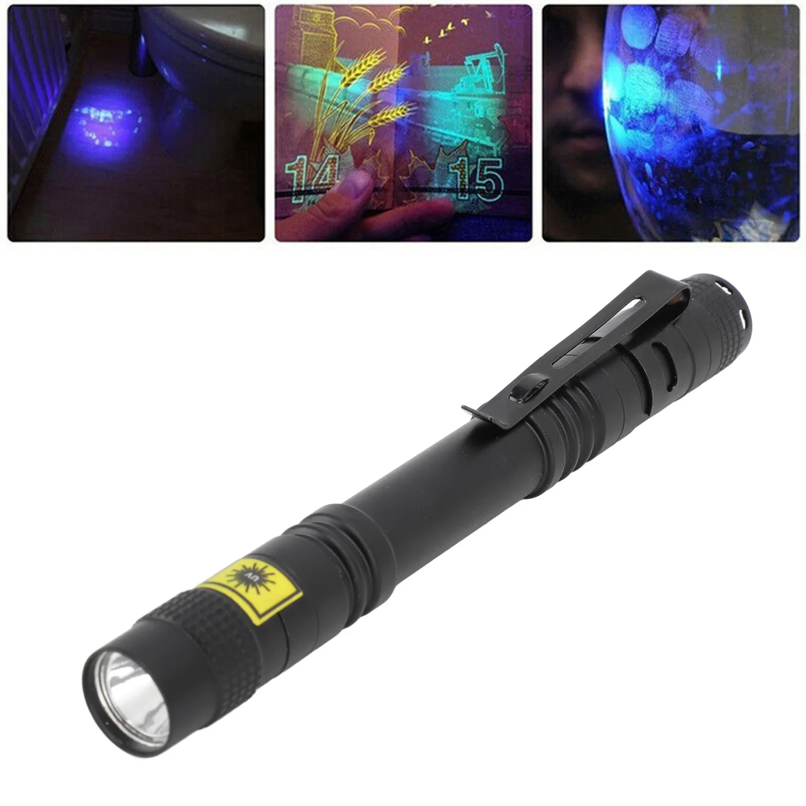 Lampe de poche UV LED Blacklight, ZK40, 365nm, Rock NapDetection, Détecteur d'urine pour animaux de compagnie, Détecteur de fuite AC