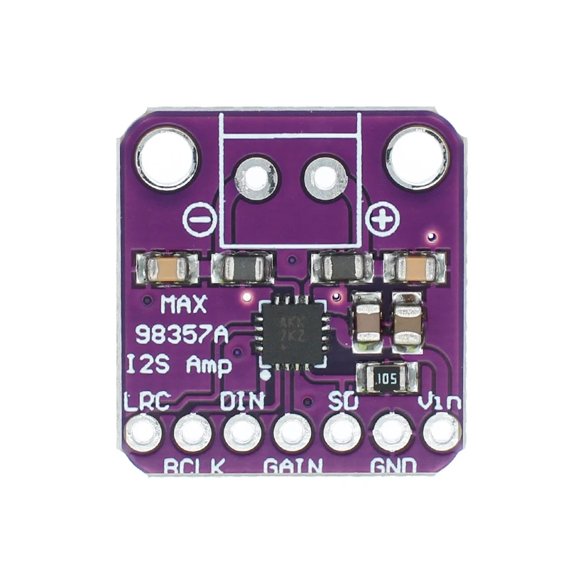 Max98357 I2S 3W Class D Amplifier Breakout Interface Dac Decoder Module Filterless Audio Board For Raspberry Pi
