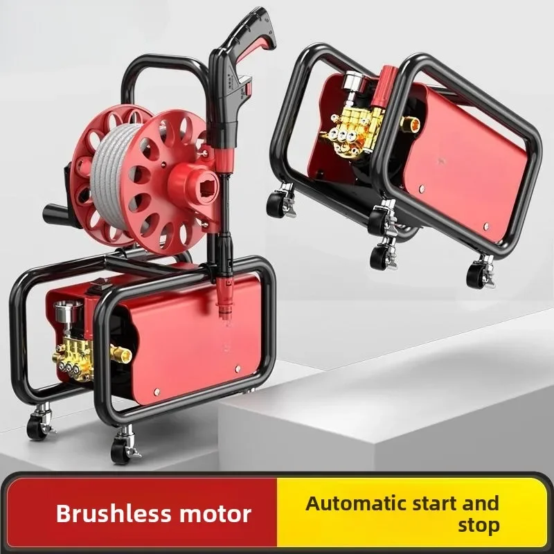 

tool Car Washing Machine Artifact High Pressure Water Pump Household 220V High Power Grab Portable