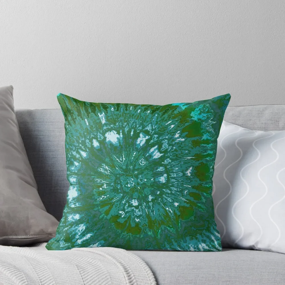 TULANE Inspired Tie Dye Throw Pillow Decorative Sofa Cushion Decorative Cushions For Living Room Room decorating items Pillow