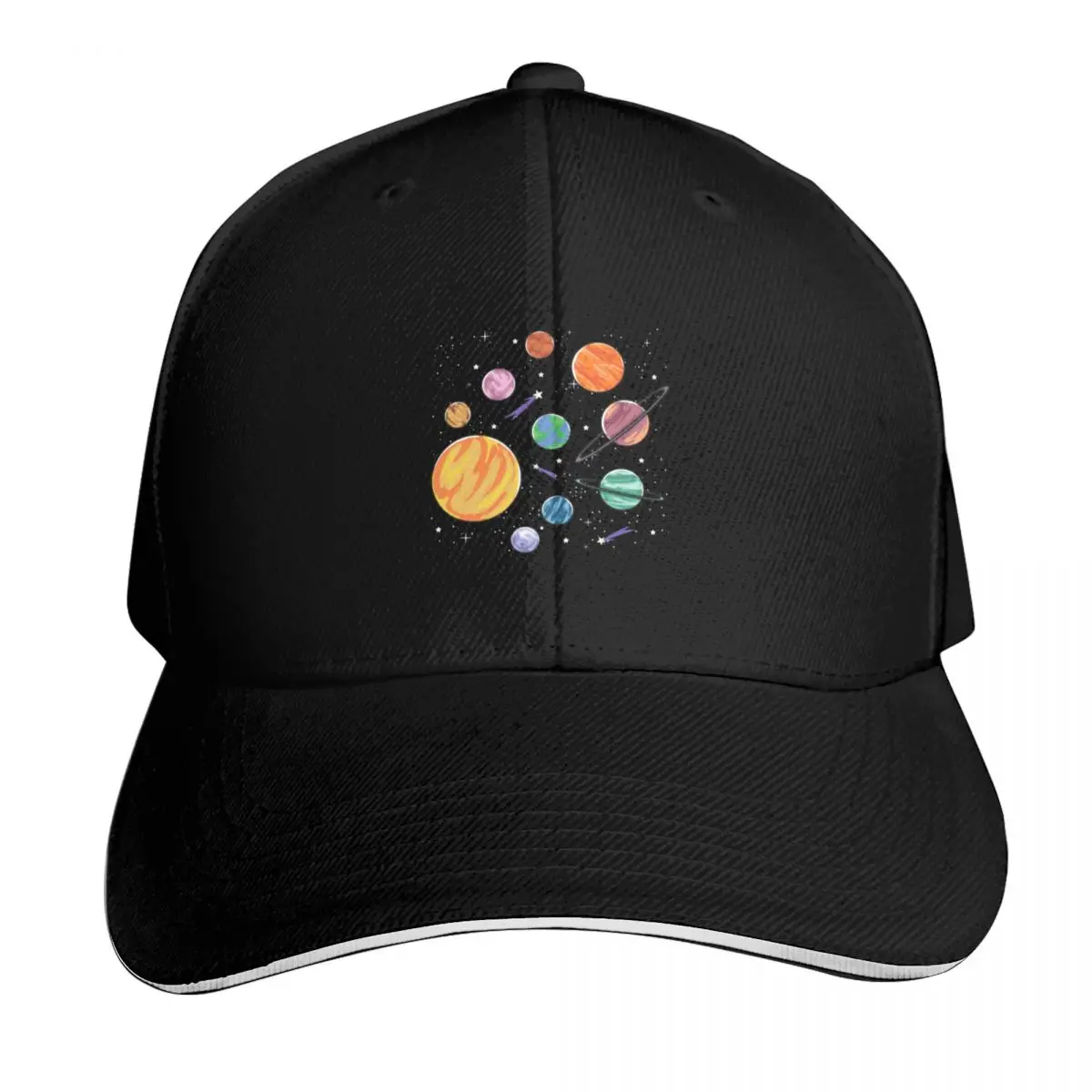 Solar System Planets Science Space Boys Girls STEM Baseball Cap Men Women Casual Summer Sport Sun Cap