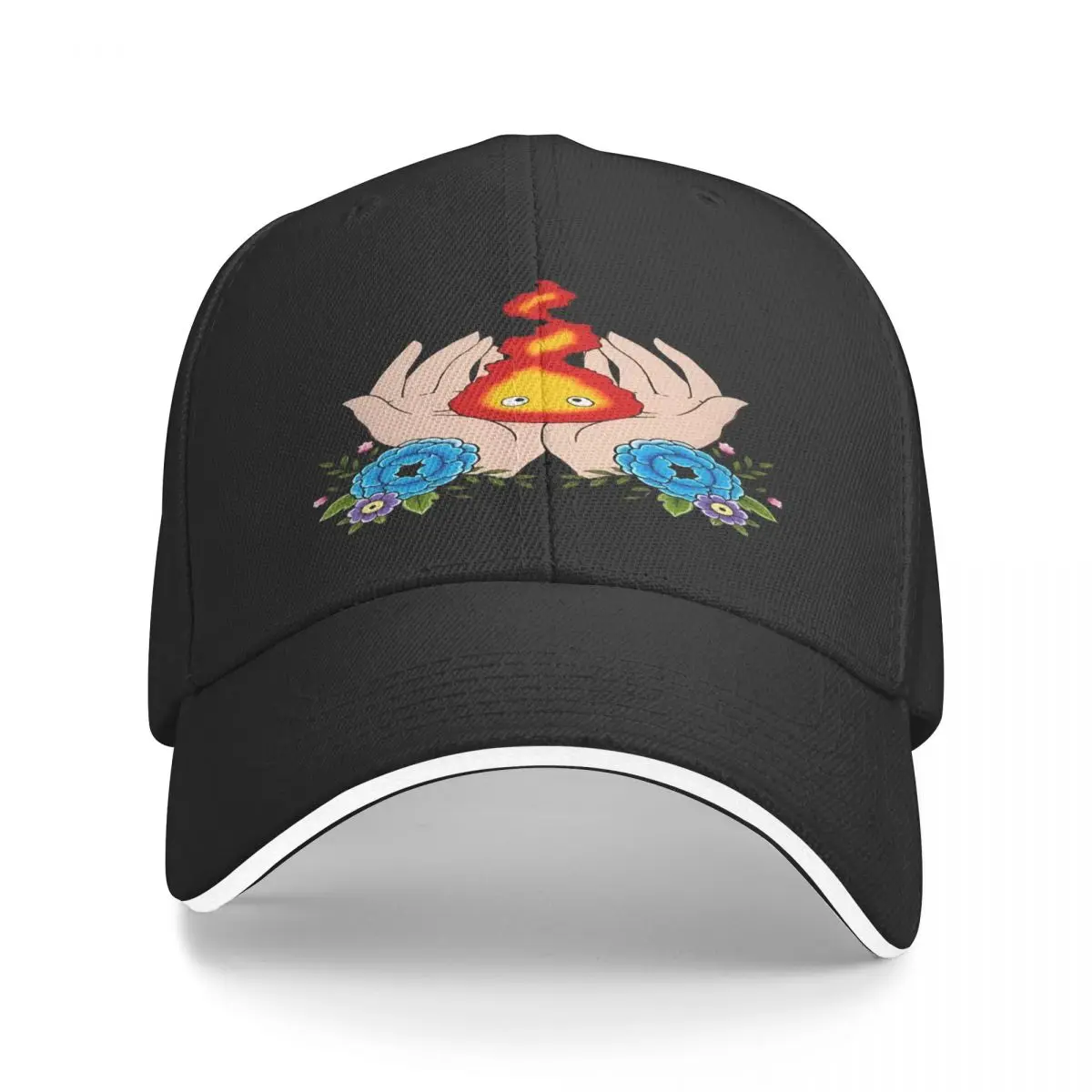 Calcifer The Hearts A Heavy Burden Cap Mens Cap Caps For Men Women's Baseball Cap Man Hat Baseball Cap