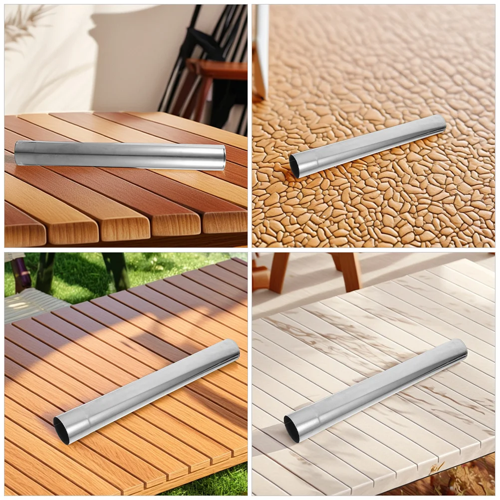 ステンレス鋼ストーブ煙突パイプストレート延長チューブ煙道排気管屋外キャンプ用薪ストーブアクセサリー