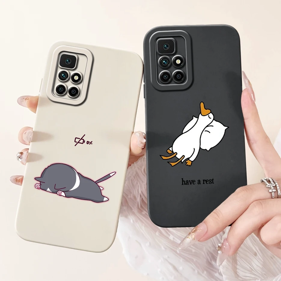 For Xiaomi Redmi 10 Case Cute Dog Cartoon Cover Full Camemas Protection Phone Case For Xiaomi Redmi 10 Prime Redmi10 Soft Fundas