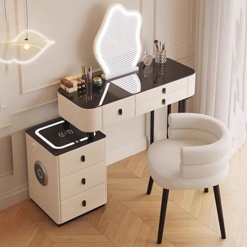 Makeup Design Holder Dressing Table Women White Living Room Dressing Table Aesthetic High End Penteadeira Para Quarto Furniture